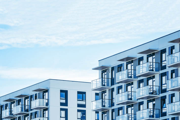 Twee appartementen.