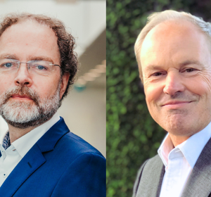 Portret van Mark Nelemans (links) en Tim van den Broek (rechts)